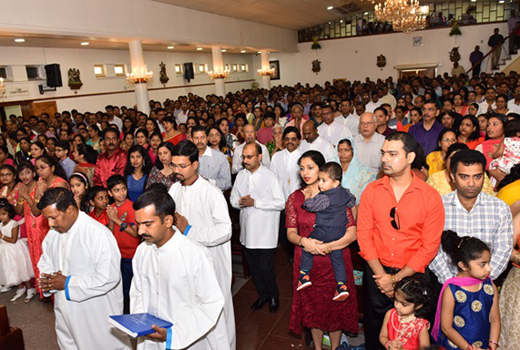 Nativity feast celebrated